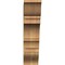 Ekena Millwork Balboa Traditional Smooth Bracket, Western Red Cedar, 5 1/2"W x 22"D x 22"H BKT06X22X22BOA01SWR - alternate 2